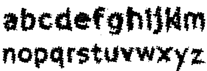 Sewer Sys Font LOWERCASE