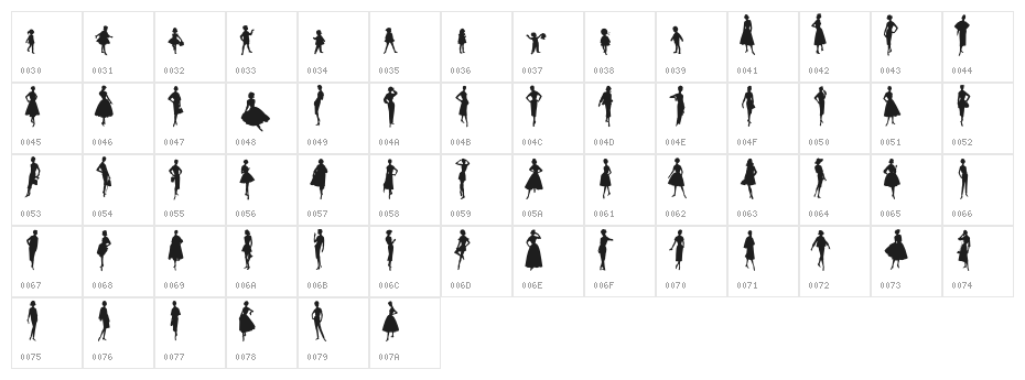 SewingPatterns Character Map