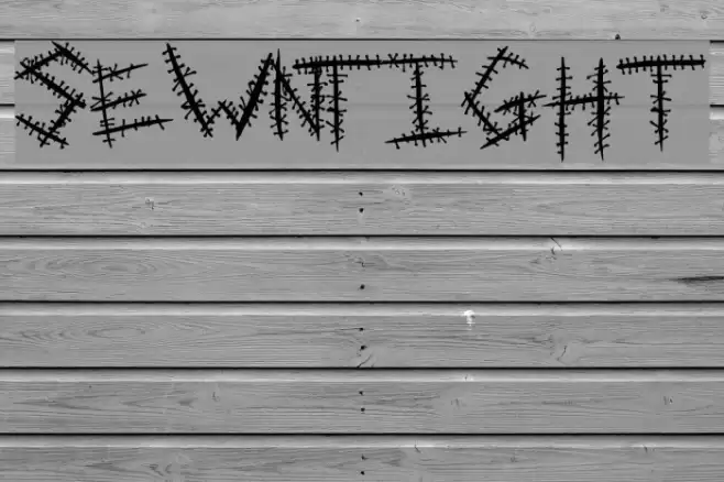 SewnTight フォント examples