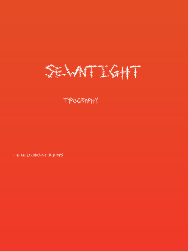 SewnTight Poster