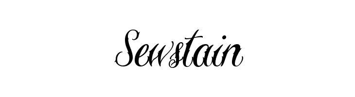 Sewstain  नि: शुल्क फ़ॉन्ट्स डाउनलोड