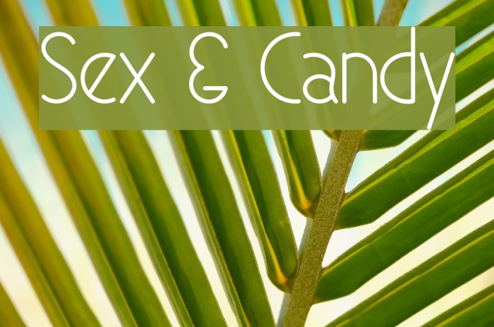 Sex & Candy Example 1