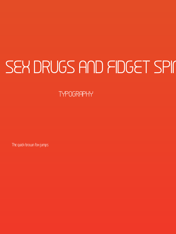 Sex Drugs And Fidget Spinners Poster
