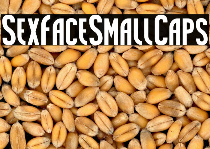 Sex Face Small Caps Example 1