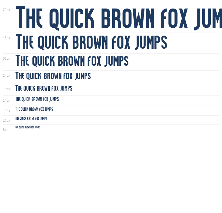 Sex Face Small Caps Waterfall