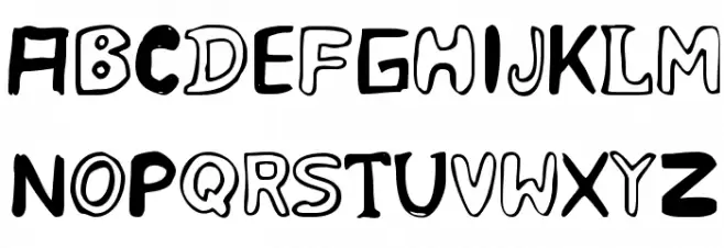 Sex and Breakfast Regular Font Litere mari