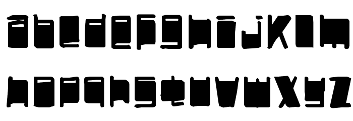 SexShop Font LOWERCASE