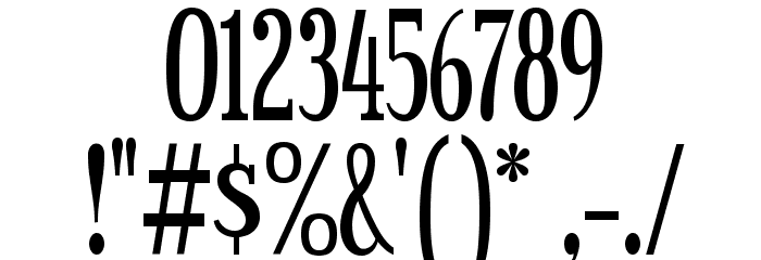 Sexsmith-Regular Font OTHER CHARS