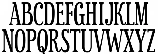 Sexsmith-Regular Font UPPERCASE