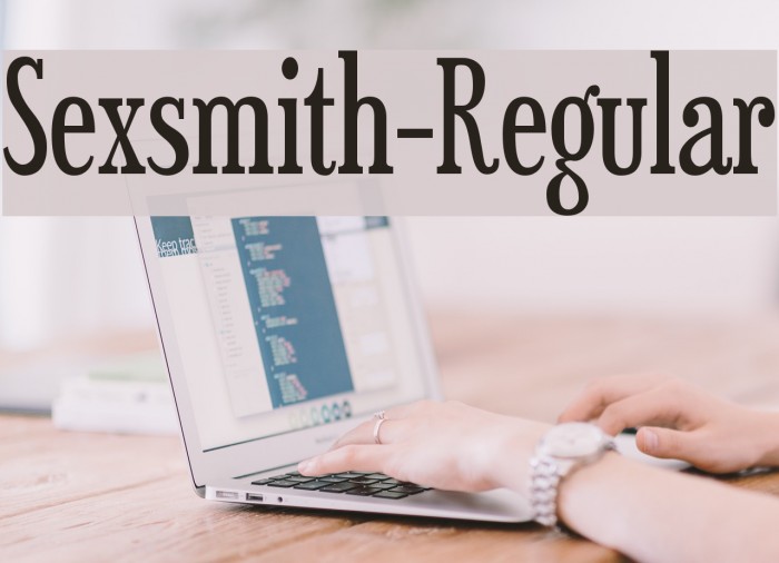 Sexsmith-Regular Font examples