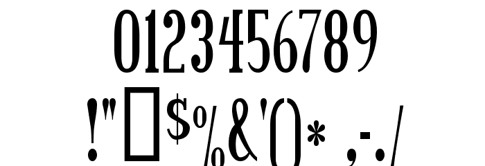 Sexsmith Font OTHER CHARS