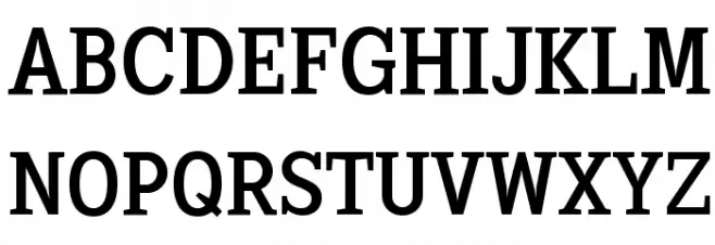 Sextan Roman フォント 大文字