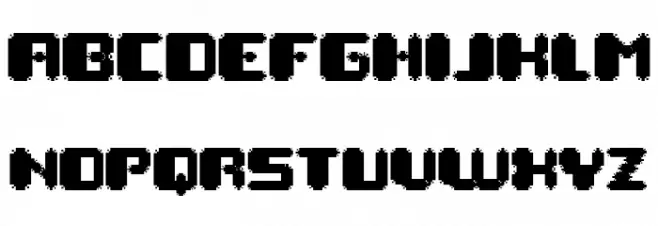 Sextant Regular Шрифта ВЕРХНИЙ