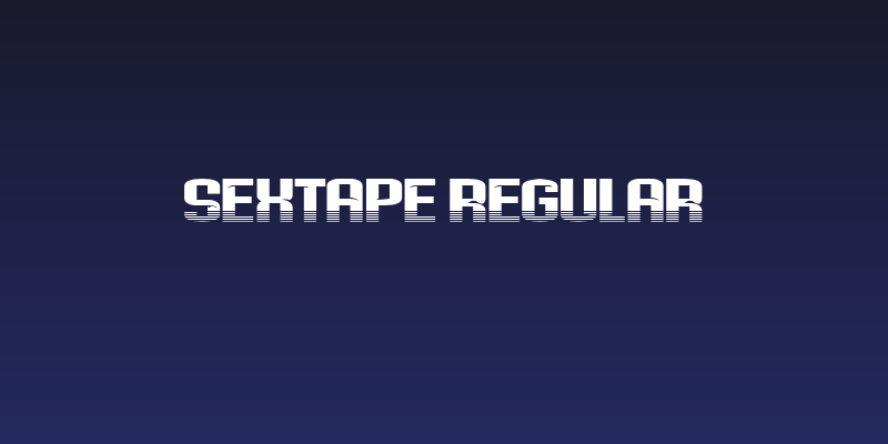 Sextape Regular Social Header