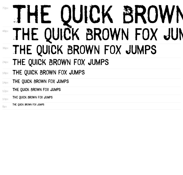 SextonSans Waterfall