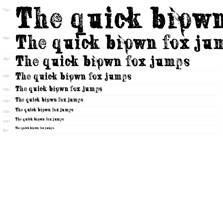 SextonSerif Waterfall