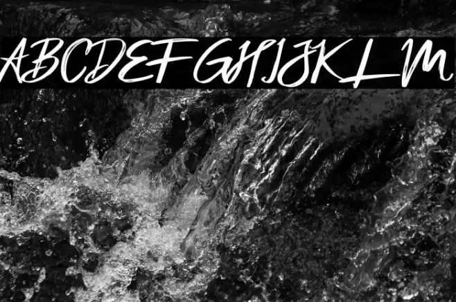 Sexy Beachy Font examples