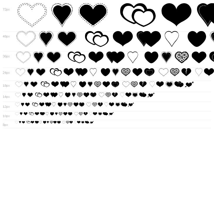 Sexy Love Hearts 2 Waterfall