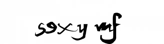 Sexy MF  تنزيل الخطوط