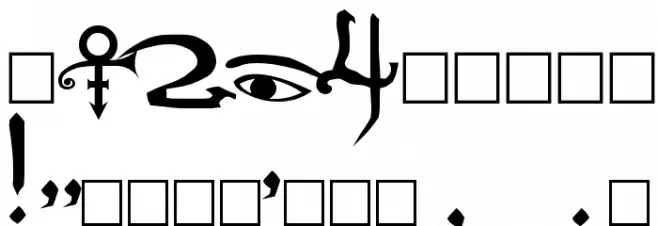 Sexy MF Font OTHER CHARS