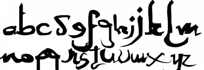 Sexy MF 字体 大写