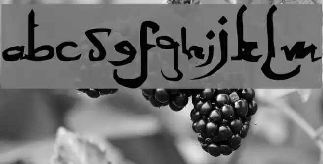 Sexy MF Font examples