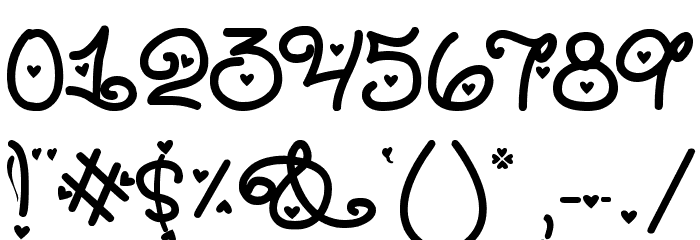 SexyRexy Font OTHER CHARS
