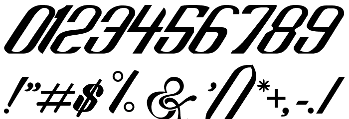 SexyShout Font OTHER CHARS