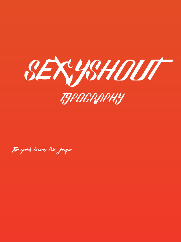 SexyShout Poster
