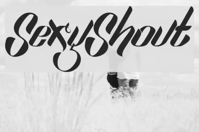 SexyShout Font examples
