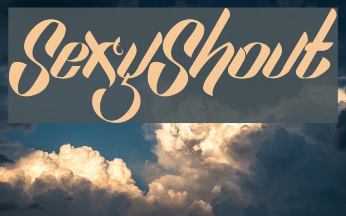 Sexyshout Font 