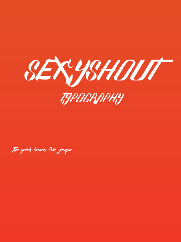 SexyShout Poster