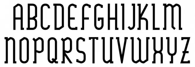 SexythingBold Font Litere mari