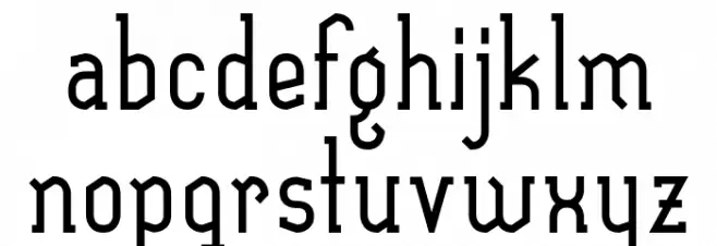 SexythingBold फ़ॉन्ट लोअरकेस