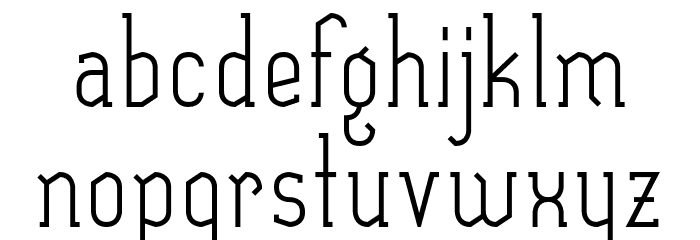 SexythingRegular Font LOWERCASE