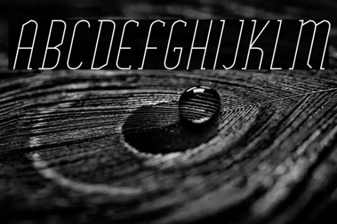 SexythingThinItalic Font examples