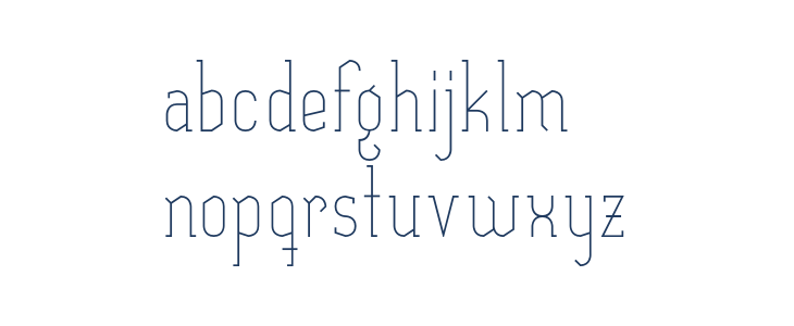 SexythingThin Lowercase