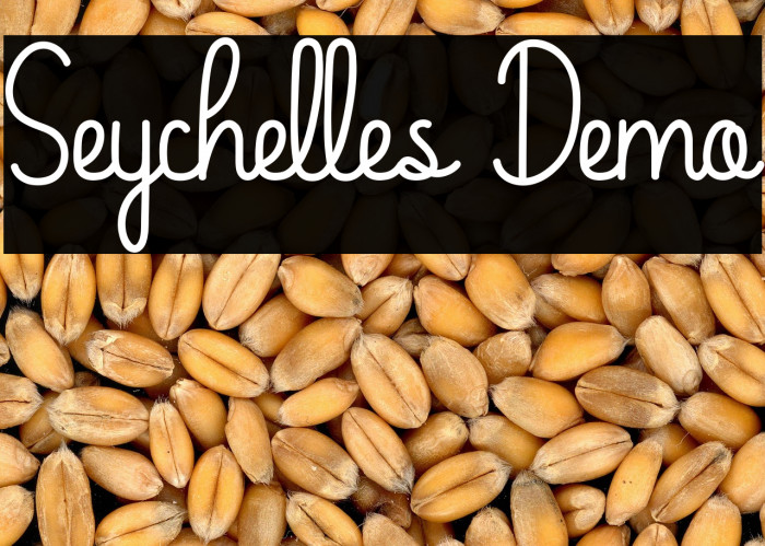 Seychelles Demo Example 2