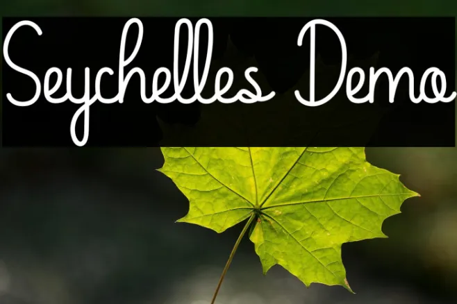 Seychelles Demo Example 3