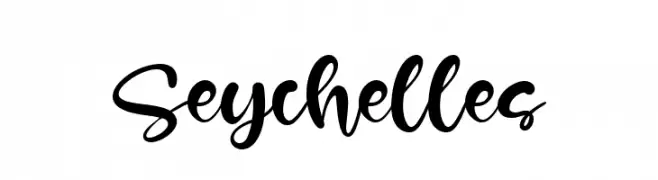 Seychelles  नि: शुल्क फ़ॉन्ट्स डाउनलोड