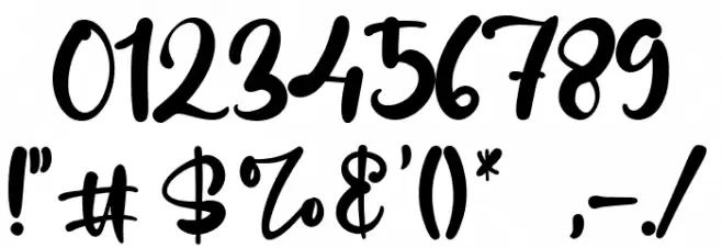 Seychelles Font OTHER CHARS