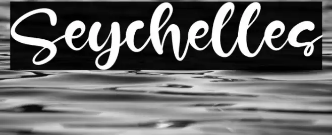 Seychelles Font examples