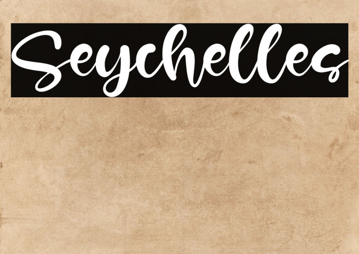 Seychelles Example 2