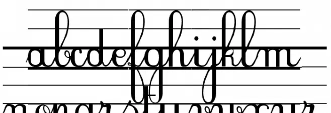 SeyesBDE خط أحرف صغيرة