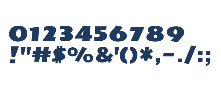 Seymour One Regular Other Characters