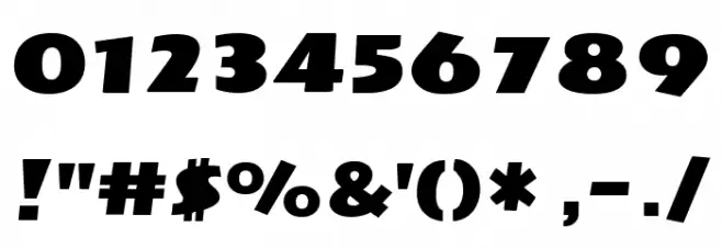 Seymour One Regular Шрифта ДРУГИЕ символов