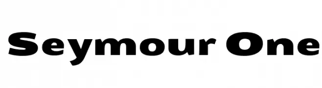 Seymour One  免费字体下载