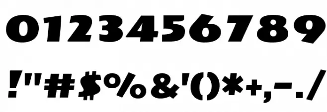 Seymour One Font OTHER CHARS