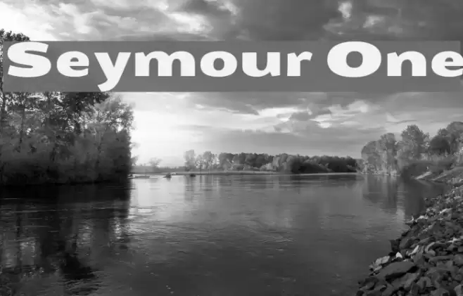 Seymour One Font examples