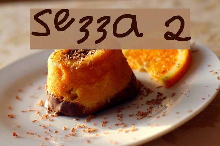 Sezza 2 Font examples